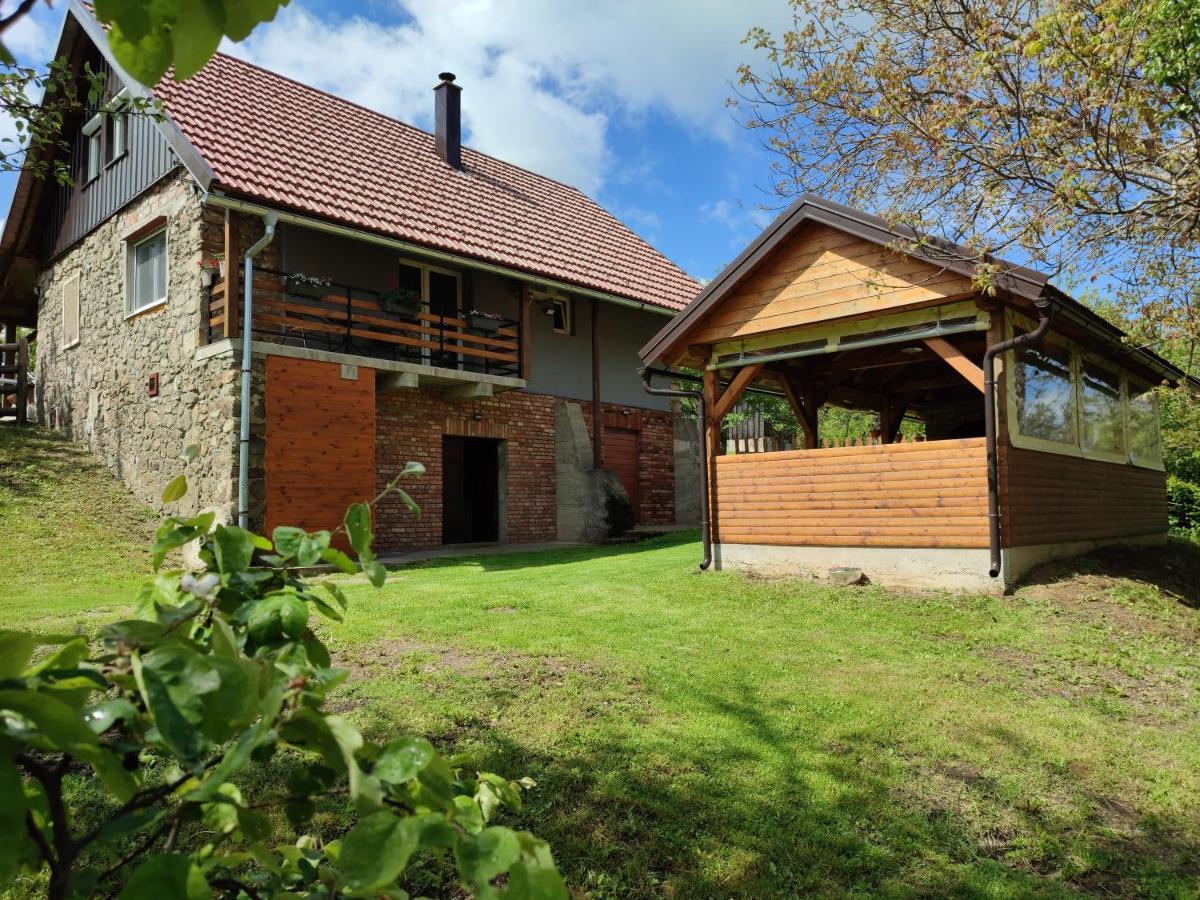 Holiday Home "Sleme" With Jacuzzi, Big Garden And Arbor With Fireplace Skrad Exterior photo