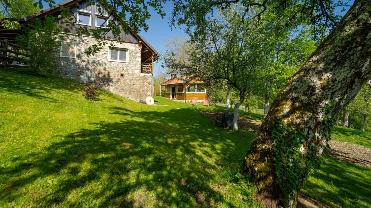 Holiday Home "Sleme" With Jacuzzi, Big Garden And Arbor With Fireplace Skrad Exterior photo