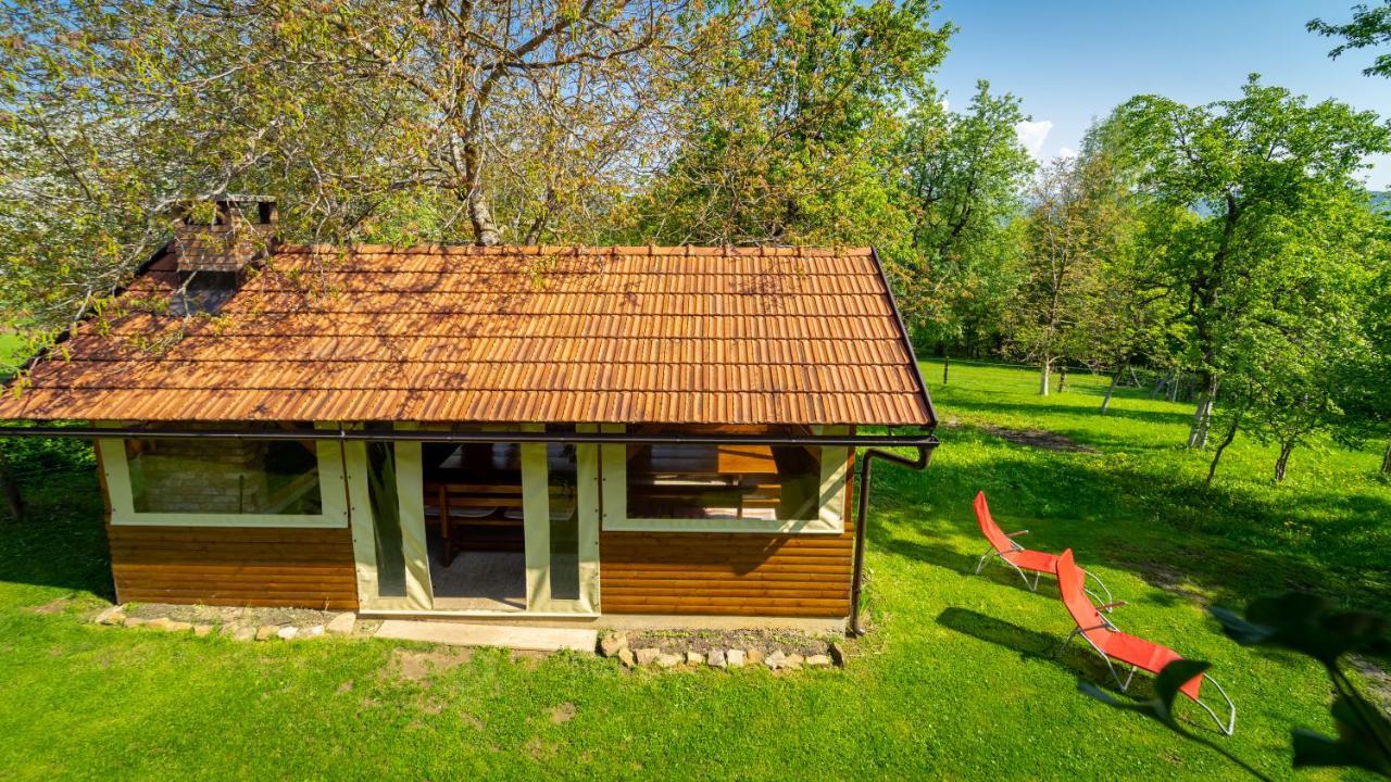 Holiday Home "Sleme" With Jacuzzi, Big Garden And Arbor With Fireplace Skrad Exterior photo